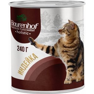 Baurenhof Holistic Влажный корм для кошек Индейка