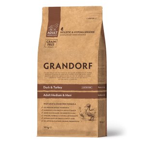 Grandorf Adult Medium&amp;Maxi Duck&amp;Turkey Сухой корм для собак средних и крупных пород