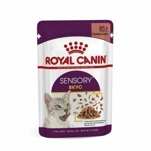 Royal Canin Sensory Taste Влажный корм для взрослых кошек стимулирующий вкусовые рецепторы кусочки в соусе