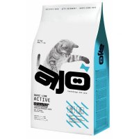 AJO Cat Аctive Сухой низкозерновой корм для активных кошек Индейка