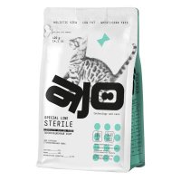 AJO Cat Sterile Сухой корм для стерилизованных кошек с высоким содержанием белка Индейка и Утка