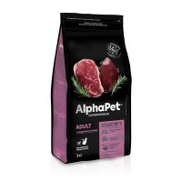 AlphaPet Superpremium Сухой корм для кошек Говядина и Печень