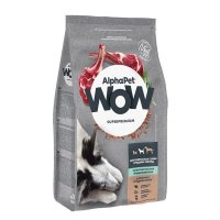 AlphaPet WOW Superpremium Sensitive Medium Сухой корм для собак средних пород с чувствительным пищеварением Ягненок и Бурый Рис