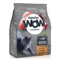 AlphaPet WOW Superpremium Sterilised Сухой корм для стерилизованных кошек и котов Индейка и Потрошки