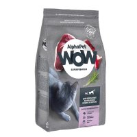 AlphaPet WOW Superpremium Сухой корм для кошек Утка и Потрошки