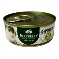 Baurenhof Natural Влажный корм для кошек Кролик