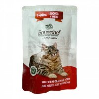 Baurenhof Влажный корм для кошек Лосось в желе