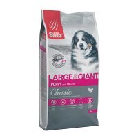 Blitz Classic Puppy Large&amp;Giant Сухой корм для щенков крупных и гигантских пород Курица