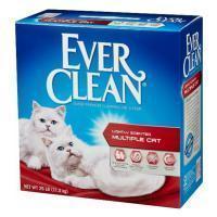 Ever Clean Multiple Cat комкующийся наполнитель для нескольких кошек