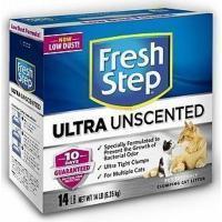 Fresh Step Ultra Unscented комкующийся наполнитель для кошачьего туалета