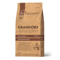 Grandorf Adult Medium&amp;Maxi Duck&amp;Turkey Сухой корм для собак средних и крупных пород