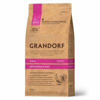 Grandorf Adult Medium&amp;Maxi Turkey Сухой корм для собак средних и крупных пород Индейка
