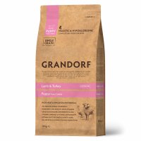 Grandorf Dog Puppy Lamb&amp;Turkey Сухой корм для щенков всех пород Ягнёнок с Индейкой