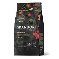 Grandorf Fresh Cat Kitten Lamb&amp;Sweet Potato сухой корм с пробиотиками для котят и беременных кошек с ягненком и бататом