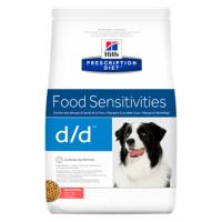 Hill&#039;s Canine d/d Food Sensitivities сухой корм для собак с аллергией лосось рис