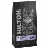 Hilton Adult Sensitive Сухой корм для кошек с чувствительным пищеварением Индейка