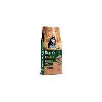 Monge Dog BWild Grain Free Сухой беззерновой корм для собак всех пород Лосось и Горох