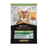 Влажный корм для кошек Purina Pro Plan Sterilised Feline with Chicken pouch Курица в соусе