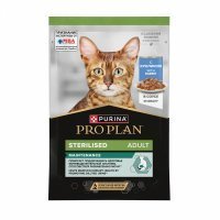 Влажный корм для взрослых стерилизованных кошек Purina Pro Plan Sterilised Кролик в соусе