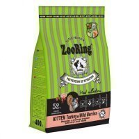 Zooring Kitten Turkey &amp; Wild Berries Сухой корм для котят Индейка с лесными ягодами