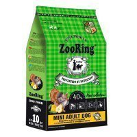 Zooring Mini Adult Dog Сухой корм для собак Индейка и рис с грушей